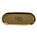 Servier-Tablett | gold